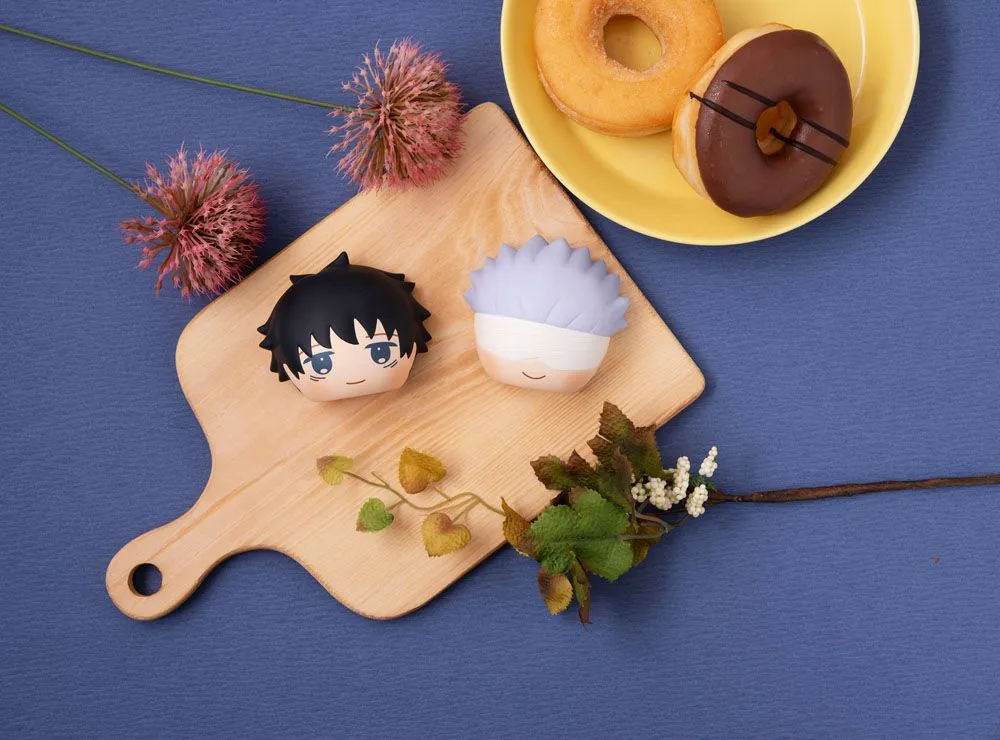 Jujutsu Kaisen Fluffy Squeeze Bread Anti-Stress Blind Box Figures 8 cm Movie Version - 1 Unidade Aleatória